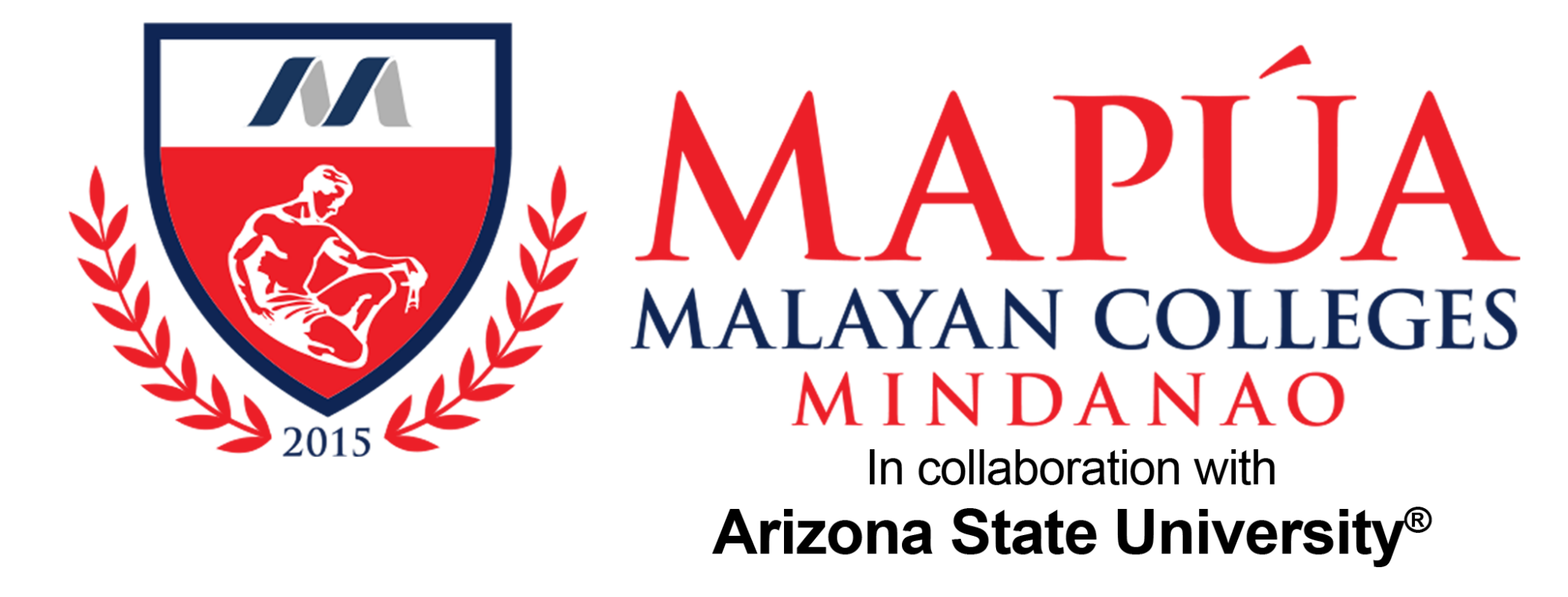 Mapúa mcm logo in collaboration with asu