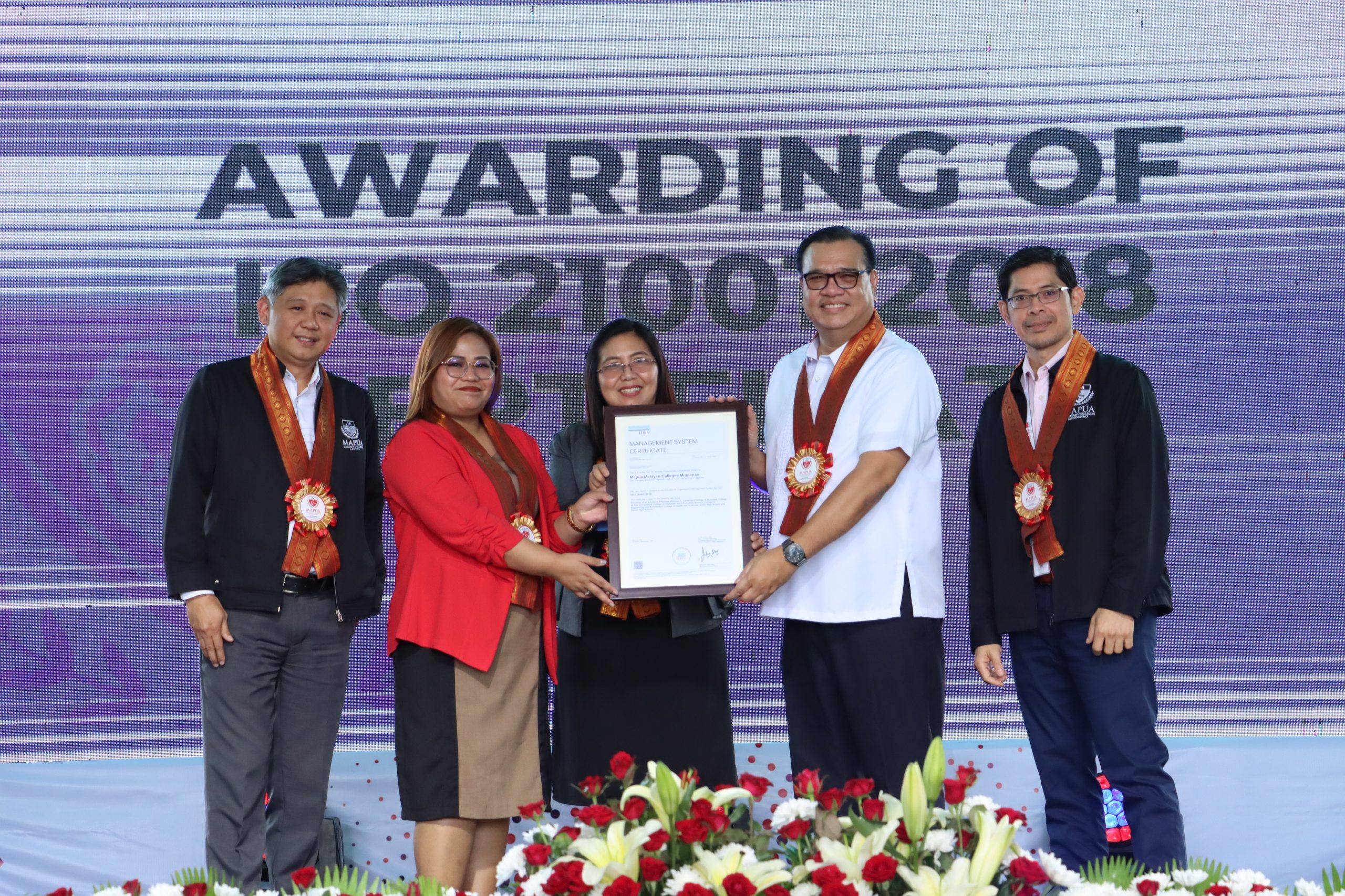 Mapúa MCM Celebrates Standard of Quality Education with Certification of ISO 21001:2018