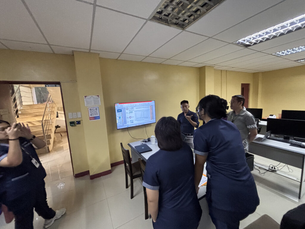 Pgc mindanao staff conducted a guided demonstration to 3rd year bs biology students