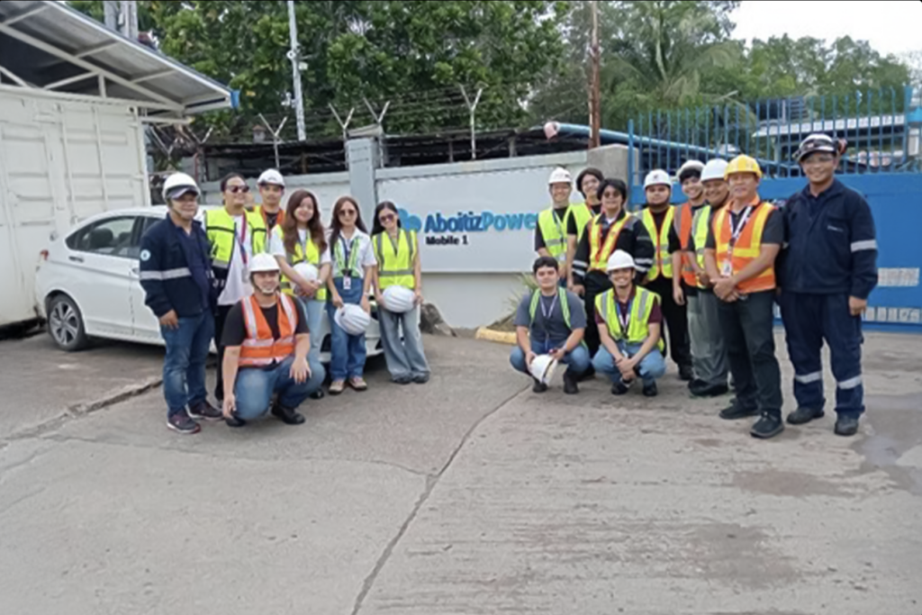 4th year me students educational visit at aboitiz therma marine  power barge under the course me162p power plant design with renewable energy feb 03 2026 maco davao de oro