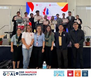 Student participants with ms gretchen alagao of information and technology office college of computer and information science dean dr rhodessa j cascaro office for research development and innovation director dr gernelyn logrosa dr melwin mende from quality assurance and enhancement office and panelists