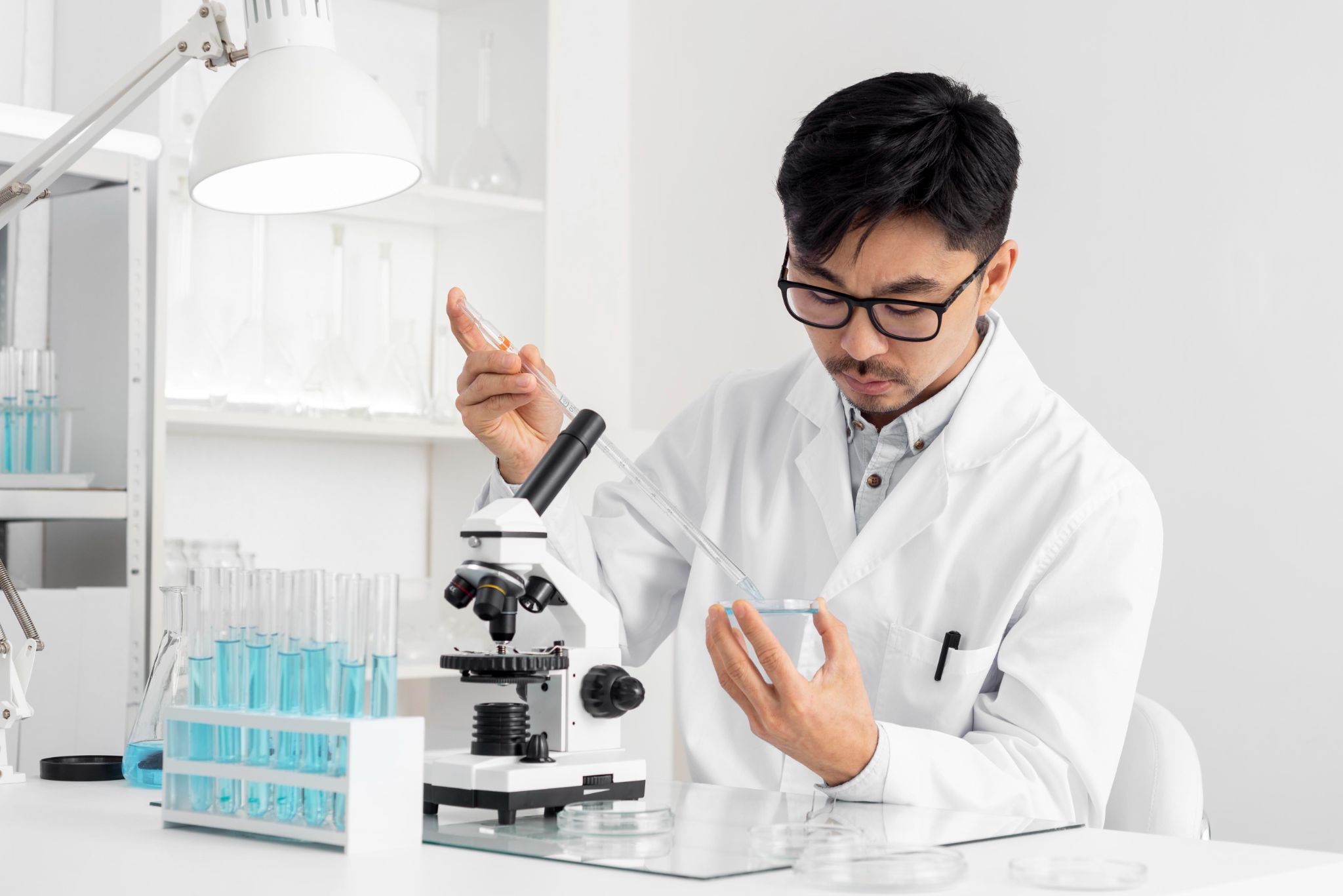Scientist wearing a lab coat | Mapúa Malayan Colleges Mindanao
